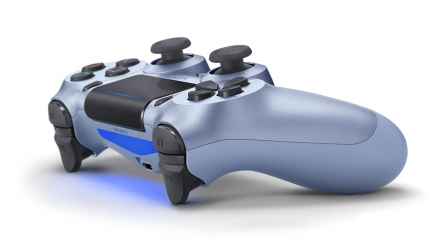 Геймпад Бездротовий Sony PlayStation 4 DualShock 4 Version 2 Titanium Blue Б/У - Retromagaz, image 2