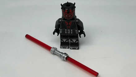 Конструктор Lego Фігурка Darth Maul Printed Legs with Silver Armor Foil Pack Star Wars 912285 sw1155 Новий - Retromagaz, image 2