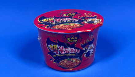 Лапша Samyang Buldak Hot Chicken Flavor Ramen 2x Spicy в Миске Острая 105g - Retromagaz, image 1