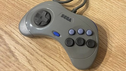 Геймпад Дротовий Sega Saturn HSS-0101 Grey 2m Б/У - Retromagaz, image 1