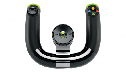 Руль Microsoft Xbox 360 Wireless Speed Wheel Black Б/У - Retromagaz, image 2