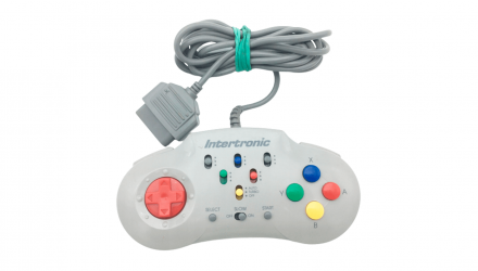 Геймпад Дротовий Intertronic SNES Turbo Buttons Grey Б/У - Retromagaz, image 3