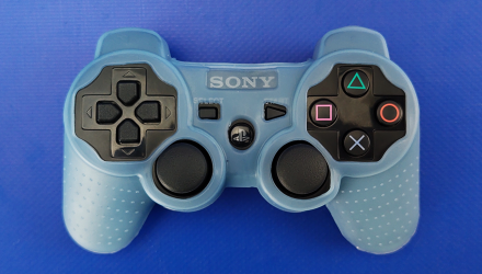 Чехол Силиконовый RMC PlayStation 3 Light Blue Новый - Retromagaz, image 1