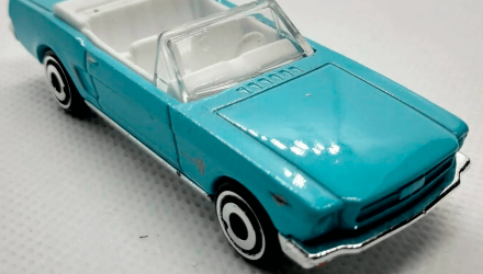 Машинка Базова Hot Wheels Thunderball 007 '65 Ford Mustang Convertible Screen Time 1:64 GHC77 Turquoise - Retromagaz, image 6