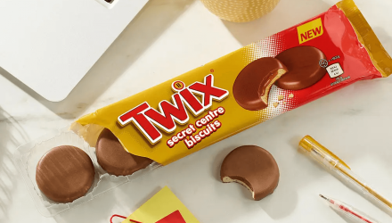 Печенье Twix Secret Centre Biscuits с Карамелью 132g - Retromagaz, image 2