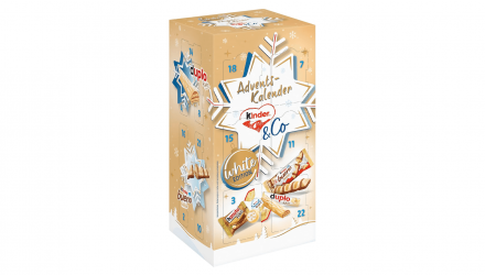 Адвент-Календар Kinder & Co Advent-Calendar White Edition 295g - Retromagaz, image 1