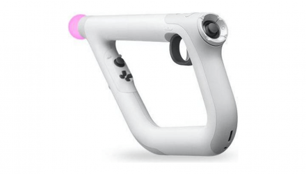 Контролер Бездротовий Sony PlayStation 4 VR Aim Controller White Б/У - Retromagaz, image 1