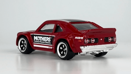 Тематическая Машинка Hot Wheels Mazda RX-3 Mothers Speed Graphics 1:64 HRT07 Red - Retromagaz, image 2