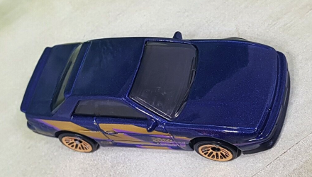 Машинка Базовая Hot Wheels Nissan Silvia (S13) Speed Graphics 1:64 GHF03 Dark Blue - Retromagaz, image 6