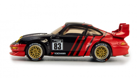 Машинка Premium Hot Wheels Porsche 911 GT2 EVO 993 Advan Elite 64 1:64 HWR94 Black - Retromagaz, image 3