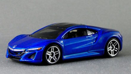 Машинка Базовая Hot Wheels '17 Acura NSX Exotics 1:64 FYC34 Dark Blue - Retromagaz, image 2