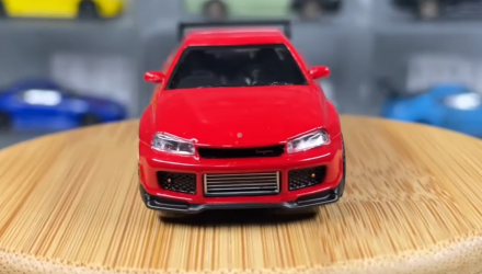 Машинка Premium MINI GT Nissan Skyline GT-R (R34) Tommykaira R-z 1:64 Red - Retromagaz, image 5