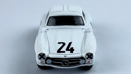 Тематическая Машинка Hot Wheels 1954 Mercedes-Benz 300 SL Vintage Racing Club 1:64 HRT81/HRV00 White - Retromagaz, image 5