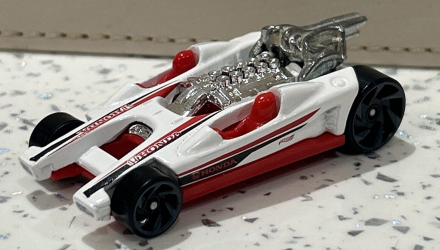 Тематическая Машинка Hot Wheels Honda Racer Honda 70th Anniversary 1:64 FKD28 White - Retromagaz, image 2