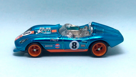 Машинка Базова Hot Wheels Glory Chaser Gulf Super Treasure Hunt STH Roadsters 1:64 HKL11 Blue - Retromagaz, image 4