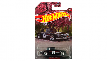 Тематическая Машинка Hot Wheels Nissan Fairlady 2000 Japanese Classics 1:64 HLK14 Black - Retromagaz, image 1