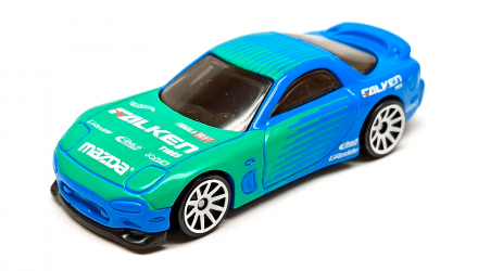 Машинка Базова Hot Wheels '95 Mazda RX-7 Fast & Furious Drift 1:64 HCV86 Blue - Retromagaz, image 2