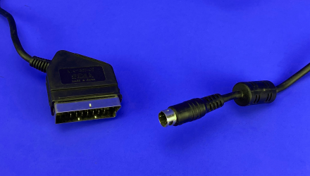 Кабель Sega Mega Drive 2 MK-1637-09 SCART RGB Europe - AV Multi Out Black 2m Б/У - Retromagaz, image 1