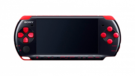 Консоль Sony PlayStation Portable Slim PSP-3ххх Модифікована 32GB Black Red + 5 Вбудованих Ігор Б/У - Retromagaz, image 1