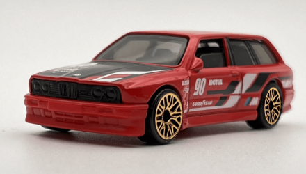 Машинка Базовая Hot Wheels BMW M3 Wagon Modified 1:64 HTD89 Red - Retromagaz, image 1