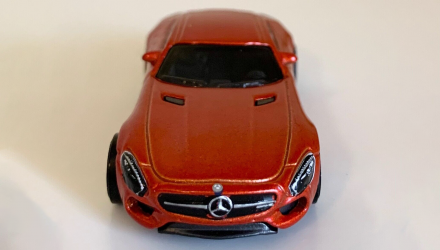 Машинка Базовая Hot Wheels '15 Mercedes-AMG GT Exotics 1:64 DVC48 Orange - Retromagaz, image 4