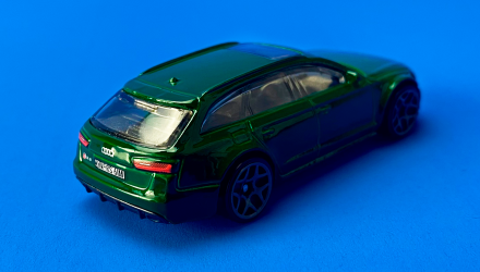 Машинка Базовая Hot Wheels '17 Audi RS 6 Avant Wagons 1:64 HKH69 Green - Retromagaz, image 3