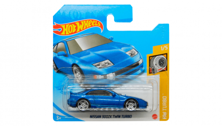 Машинка Базова Hot Wheels Nissan 300ZX Twin Turbo Turbo 1:64 GRY55 Blue - Retromagaz, image 1