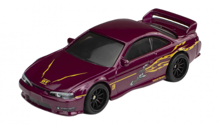 Машинка Premium Hot Wheels Nissan 240SX (S14) Fast & Furious 1:64 HCP27 Dark Red - Retromagaz, image 3