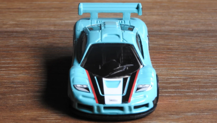 Машинка Базова Hot Wheels McLaren F1 GTR Retro Racers 1:64 HCW37 Light Blue - Retromagaz, image 5