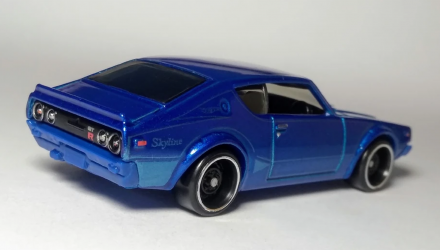 Машинка Базова Hot Wheels Nissan Skyline 2000 GT-R Then and Now 1:64 FJX88 Blue - Retromagaz, image 3