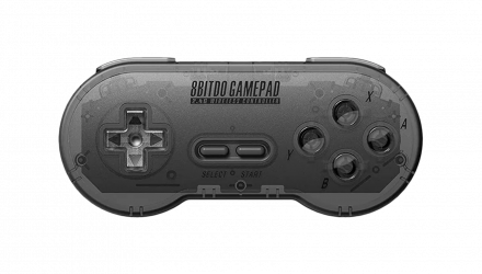 Геймпад Бездротовий 8BitDo SNES SN30 Switch PC 2.4Ghz Trans-Black Новий - Retromagaz, image 1