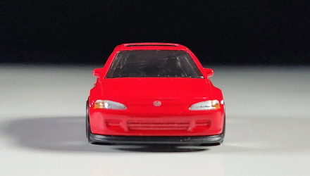 Машинка Базова Hot Wheels '92 Honda Civic EG J-Imports 1:64 HTC43 Red - Retromagaz, image 4