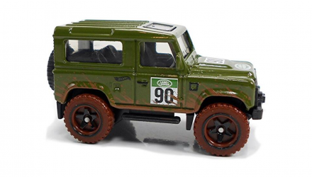 Машинка Базова Hot Wheels Land Rover Defender 90 Baja Blazers 1:64 GRX66 Green - Retromagaz, image 4