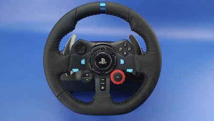 Кермо Дротовий Logitech PlayStation 4 G29 Driving Force Racing Wheel Black Б/У - Retromagaz, image 2