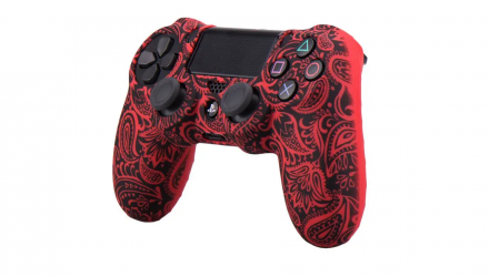 Чохол Силіконовий RMC PlayStation 4 Leaf Red Новий - Retromagaz, image 1