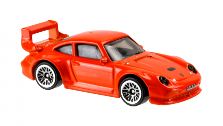 Машинка Базовая Hot Wheels Porsche 993 GT2 Factory Fresh 1:64 DTX58 Orange - Retromagaz, image 4