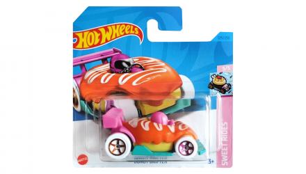 Машинка Базовая Hot Wheels Donut Drifter Treasure Hunts Swert Riders 1:64 HKK97 Orange - Retromagaz, image 1