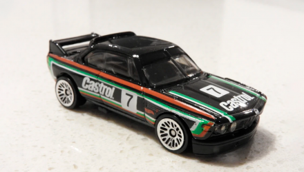 Машинка Базовая Hot Wheels '73 BMW 3.0 CSL Race Car Speed Graphics 1:64 DTX60 Black - Retromagaz, image 5