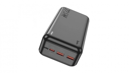 Портативный Аккумулятор Power Bank Hoco Astute Black 30000 mAh 22.5 W - Retromagaz, image 3