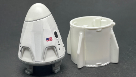 Машинка Большой Город Matchbox SpaceX Dragon Space 1:64 HFT23 White - Retromagaz, image 4