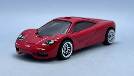 Машинка Базовая Hot Wheels McLaren F1 The `90S 1:64 HTB11 Red - Retromagaz, image 3