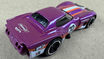 Машинка Базовая Hot Wheels '76 Greenwood Corvette Modified 1:64 HTB67 Purple - Retromagaz, image 2