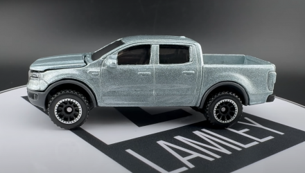 Тематическая Машинка Matchbox 2019 Ford Ranger Moving Parts 1:64 FWD28/HVN13 Silver - Retromagaz, image 4