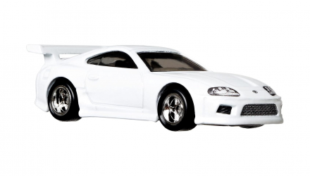 Машинка Premium Hot Wheels Toyota Supra Toyota 1:64 GRJ96 White - Retromagaz, image 6