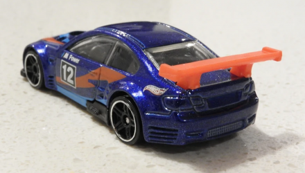 Тематическая Машинка Hot Wheels BMW M3 GT2 BMW 1:64 DJM84 Blue - Retromagaz, image 3