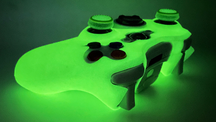 Чохол Силіконовий RMC Xbox One Glowing in Dark Neon White Новий - Retromagaz, image 4