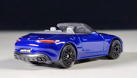 Машинка Большой Город Matchbox Mercedes-AMG SL 63 Highway 1:64 HKW29/HLD46 Blue - Retromagaz, image 3