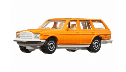 Тематическая Машинка Matchbox Mercedes-Benz W123 Germany 1:64 HVV05/HVV36 Brown - Retromagaz, image 3