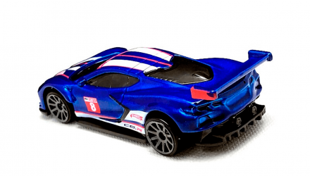 Машинка Базова Hot Wheels Corvette C8.R Then and Now 1:64 HCT73 Blue - Retromagaz, image 3