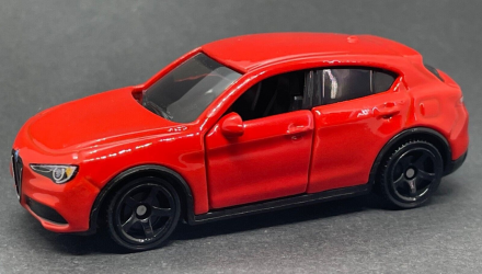 Тематическая Машинка Matchbox 2022 Alfa Romeo Stelvio Moving Parts 1:64 FWD28/HVM92 Red - Retromagaz, image 1